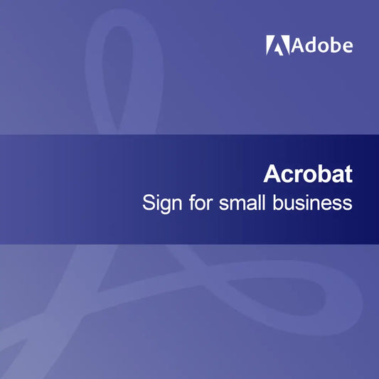 Acrobat Sign pentru afaceri mici