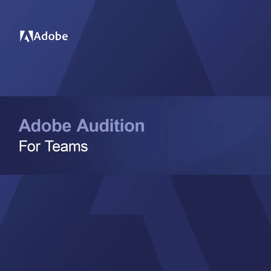 Adobe Audition pentru echipe