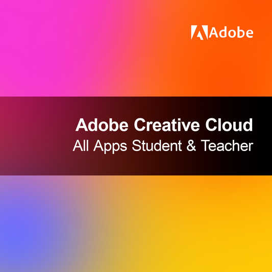 Adobe Creative Cloud Toate aplicațiile pentru studenți și profesori
