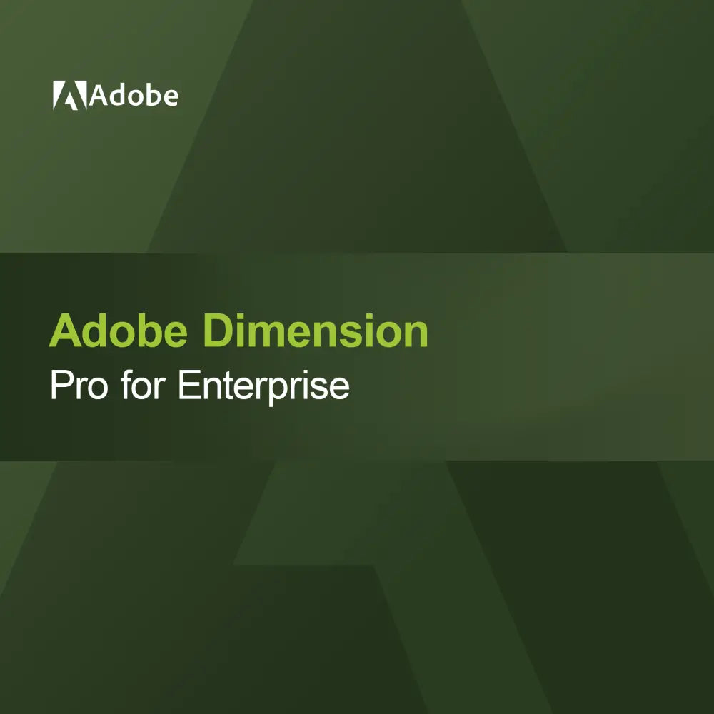 Adobe Dimension - Pro pentru Enterprise