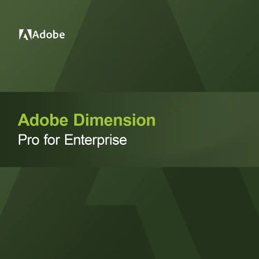 Adobe Dimension - Pro pentru Enterprise