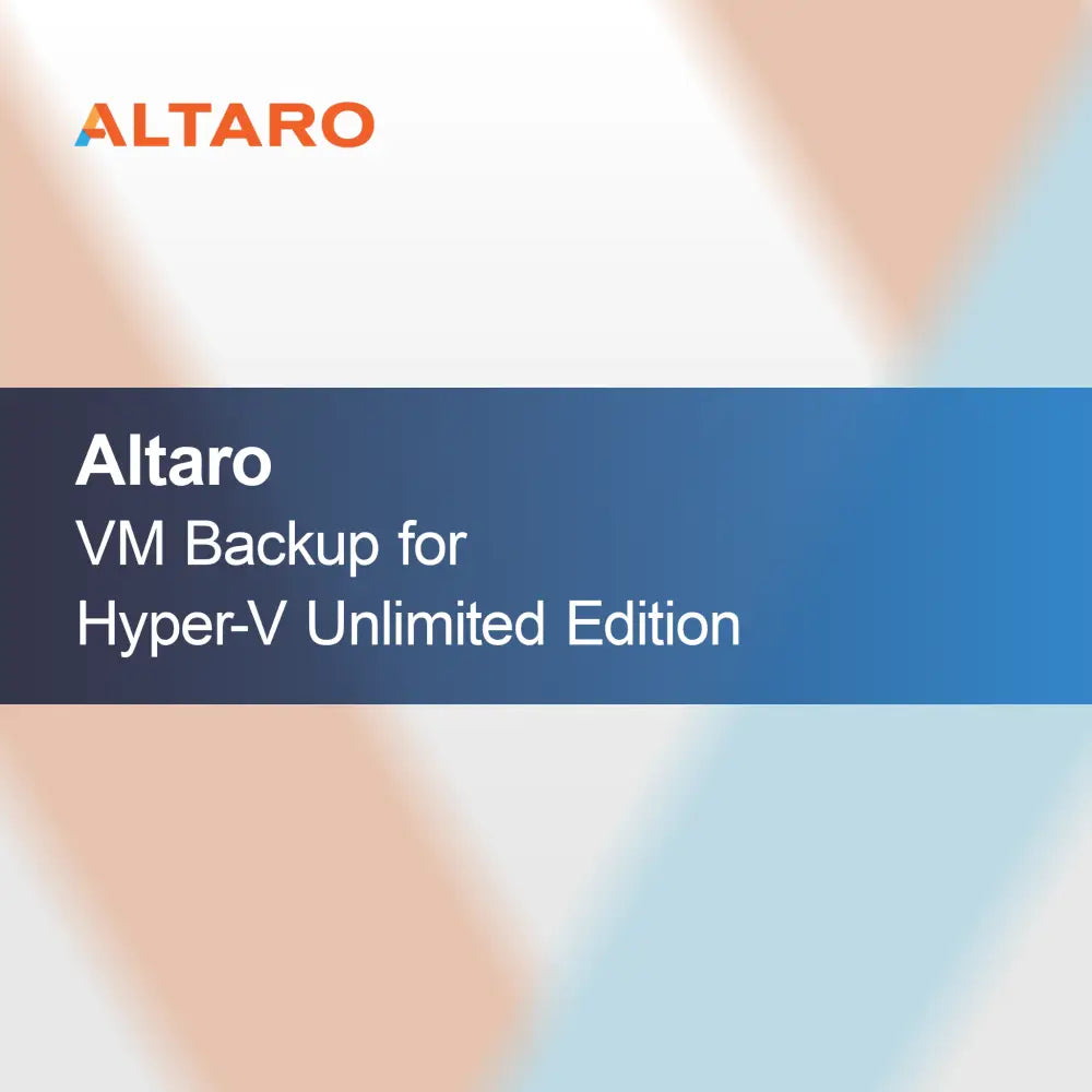 Altaro VM Backup pentru Hyper-V Ediția Nelimitată