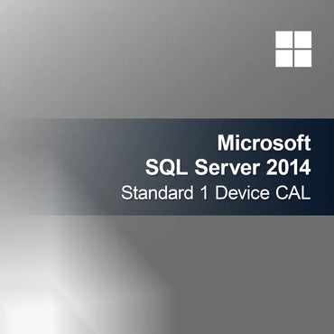 Microsoft SQL Server 2014 Standard 1 dispozitiv CAL