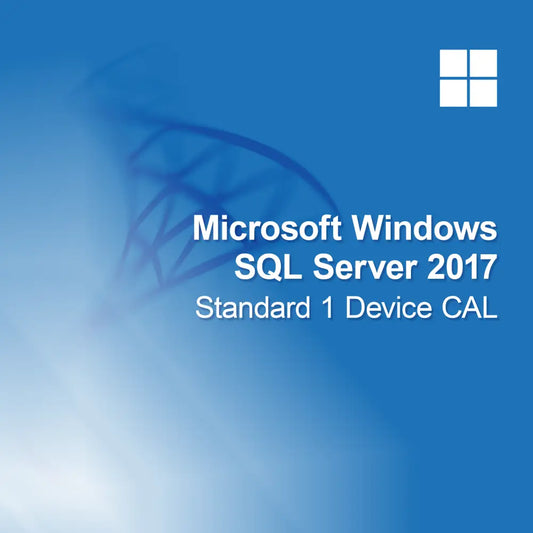 Microsoft SQL Server 2017 Standard, 1 Device CAL