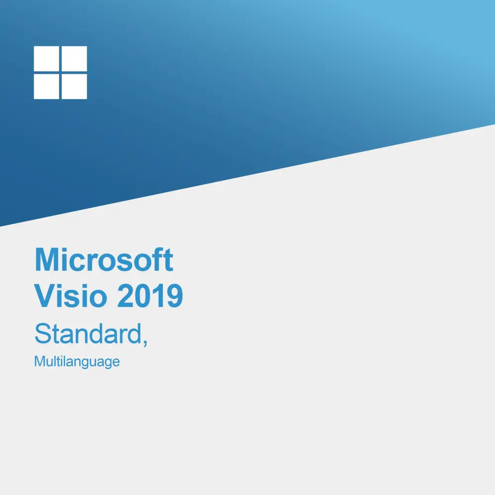 Microsoft Visio 2019 Standard, Multilingv