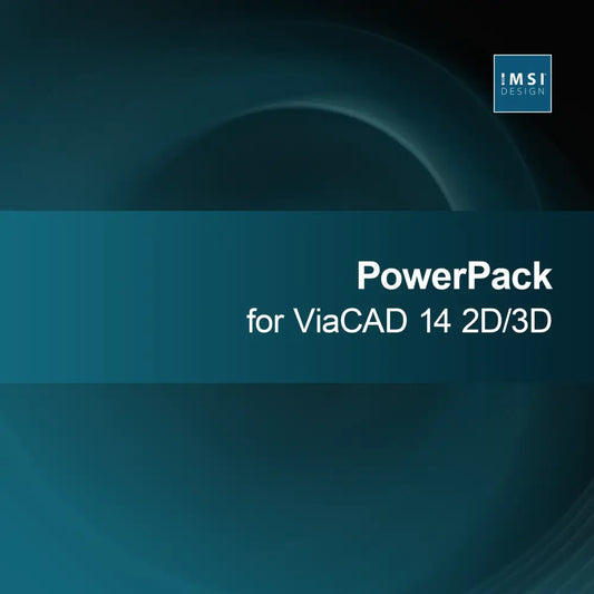 PowerPack pentru ViaCAD 14 2D/3D