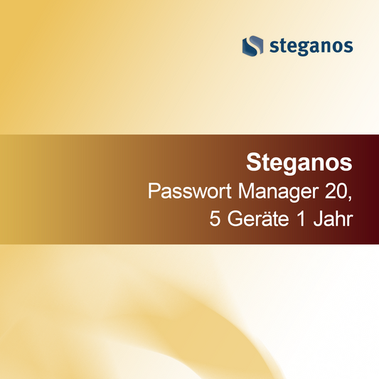 Steganos Passwort Manager 20, 5 dispozitive 1 an