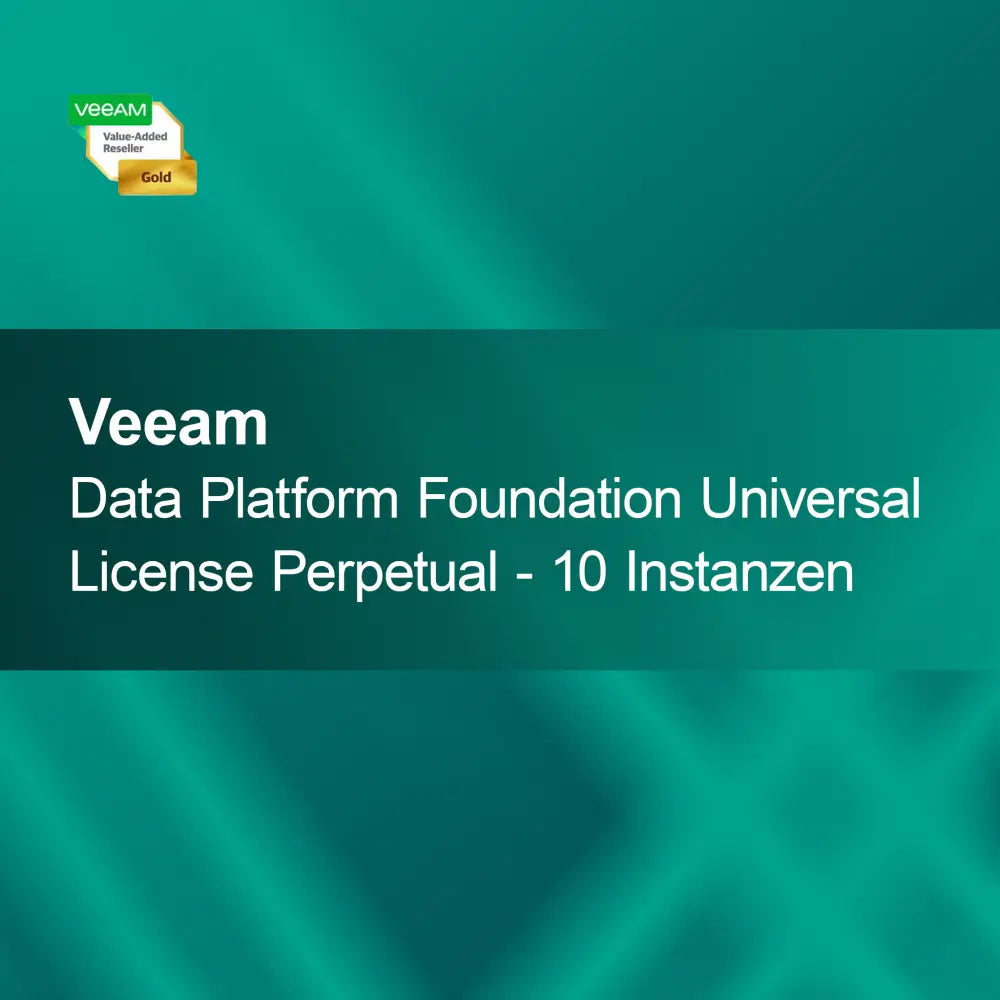 Licență Universală Perpetuală Veeam Data Platform Foundation - 10 Instanțe