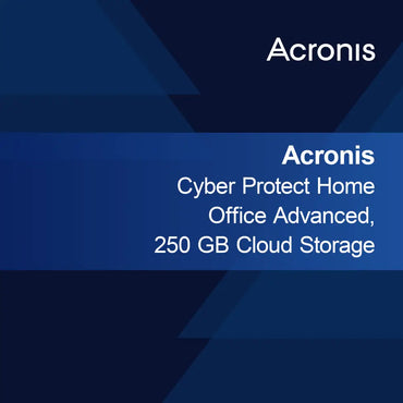 Acronis Cyber Protect Home Office Advanced, stocare în cloud de 250 GB
