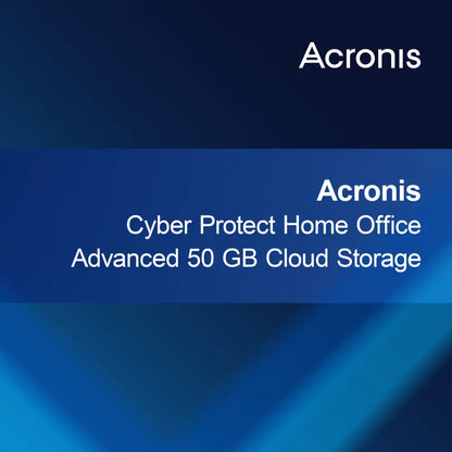 Acronis Cyber Protect Home Office Advanced 50 GB Cloud Storage