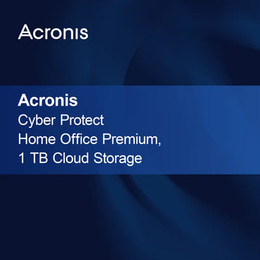 Acronis Cyber Protect Home Office Premium, stocare în cloud 1 TB