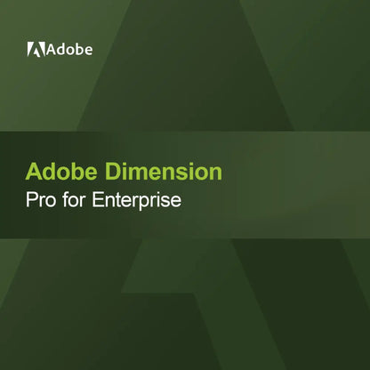Adobe Dimension - Pro pentru Enterprise