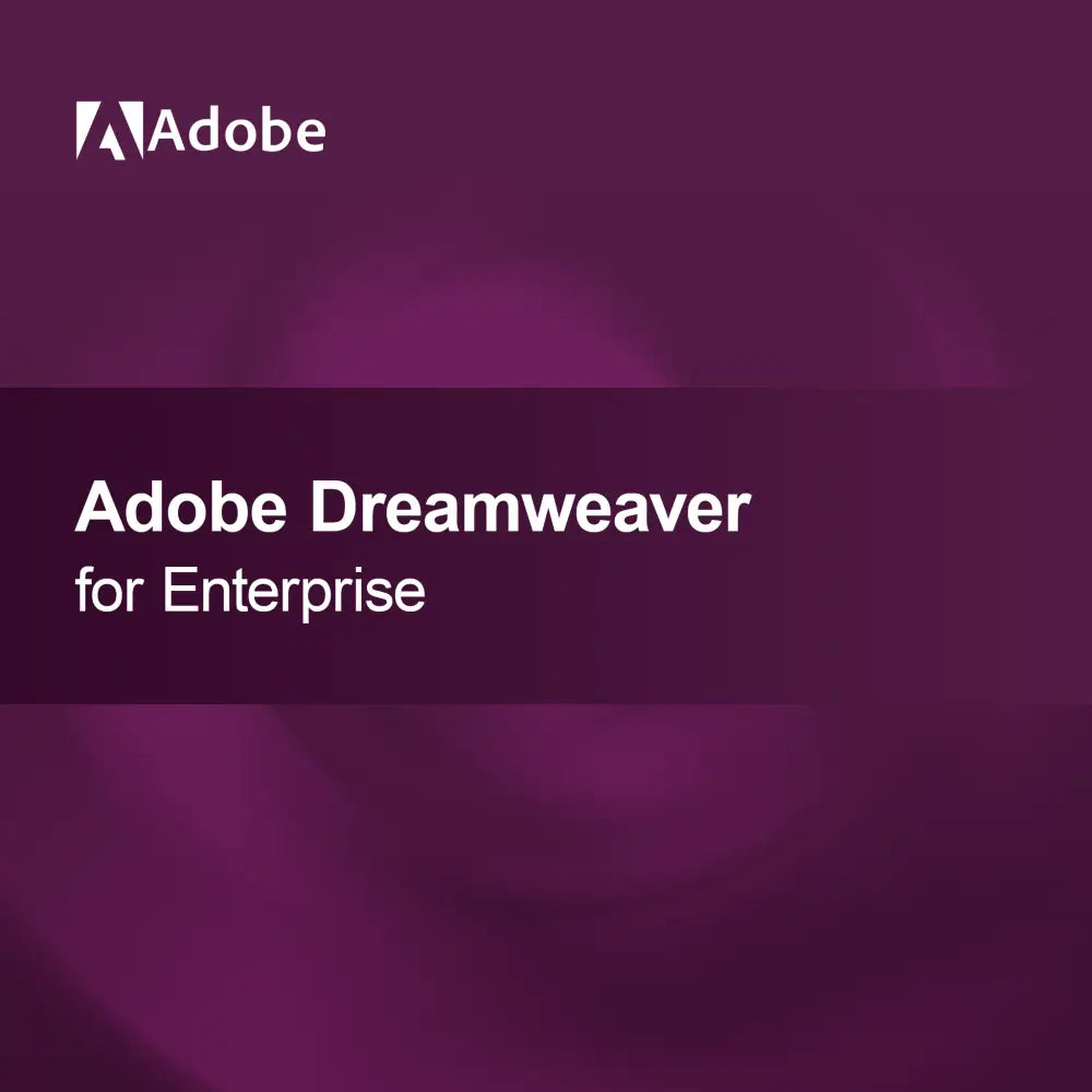 Adobe Dreamweaver pentru întreprinderi