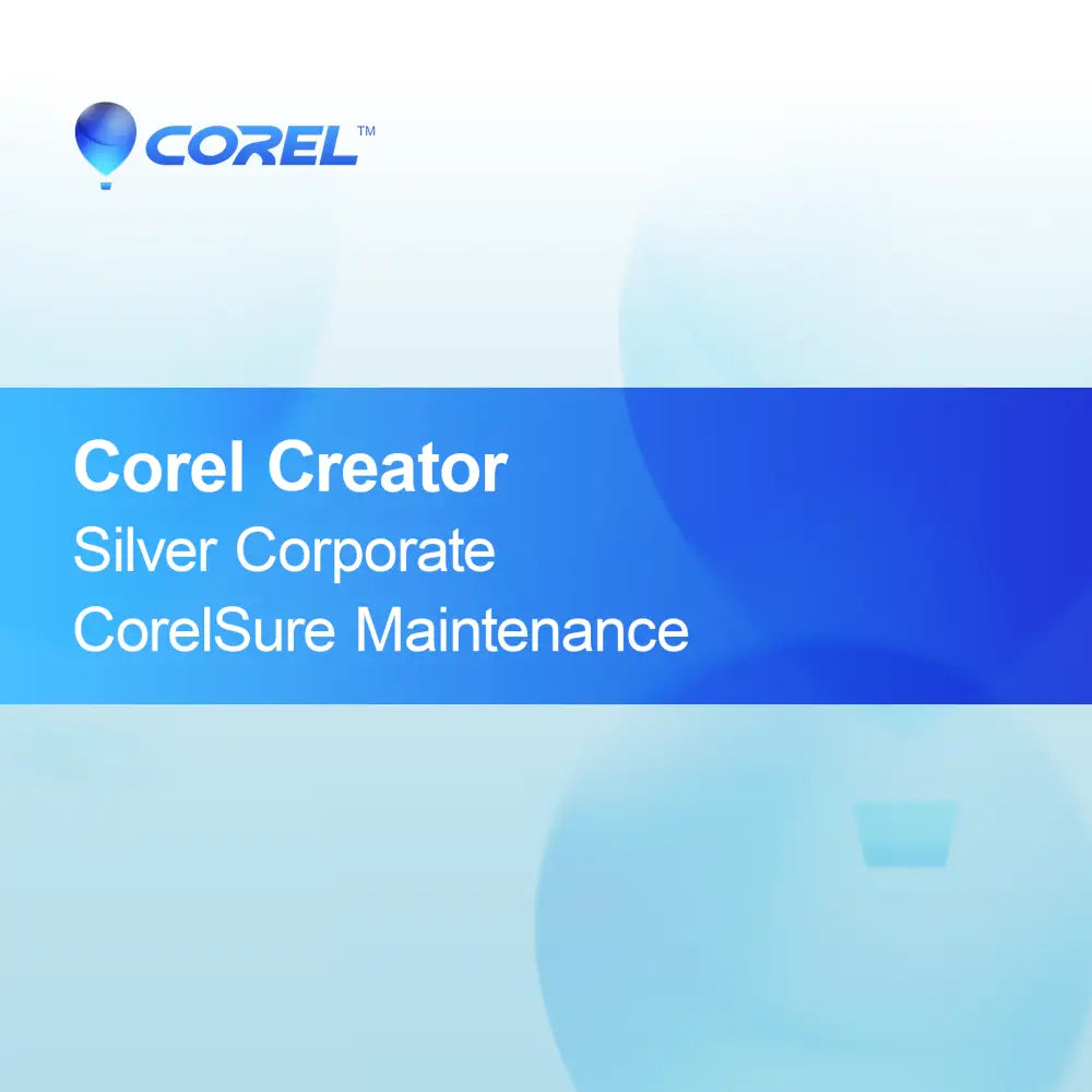 Corel Creator Silver Corporate CorelSure Mentenanță