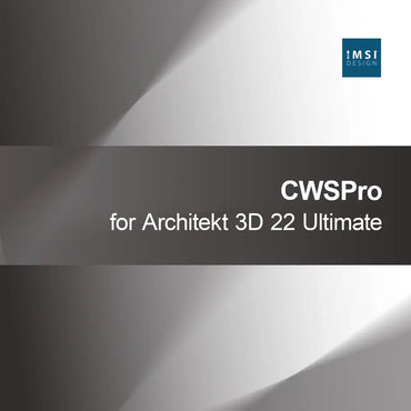 CWSPro pentru Architekt 3D 22 Ultimate