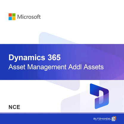 Dynamics 365 Managementul activelor Active suplimentare (NCE)