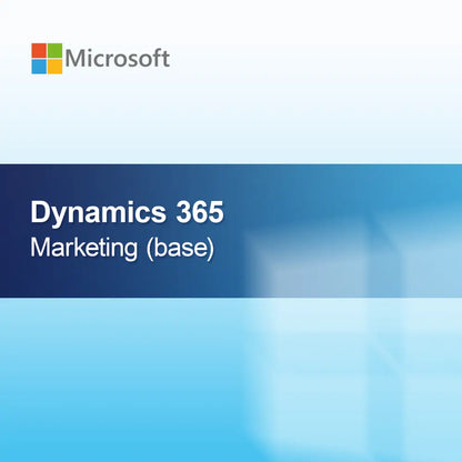 Dynamics 365 Marketing (bază)