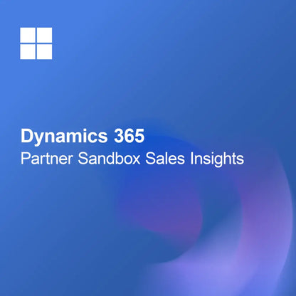 Dynamics 365 Partner Sandbox Informații despre Vânzări
