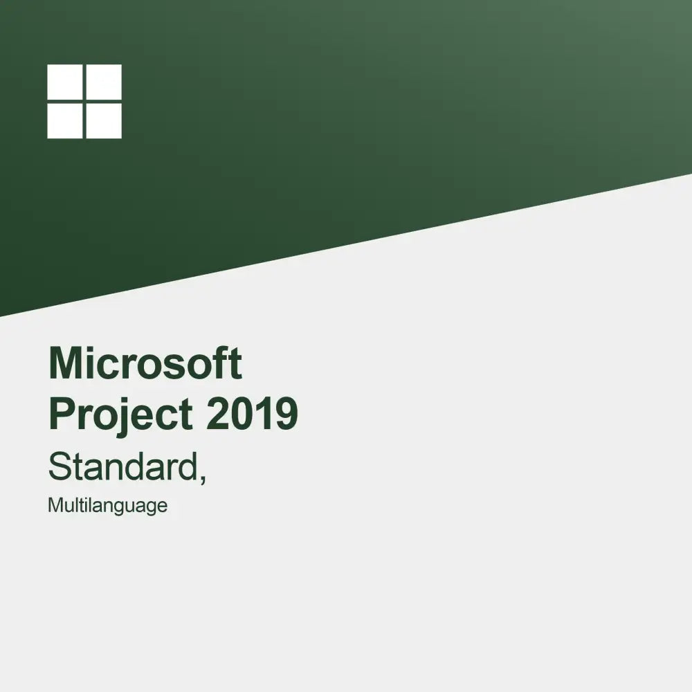 Microsoft Project 2019 Standard, Multilingv