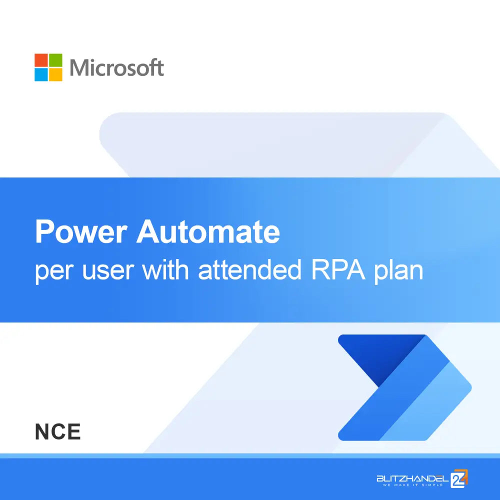 Power Automate per utilizator cu plan RPA asistat (NCE)