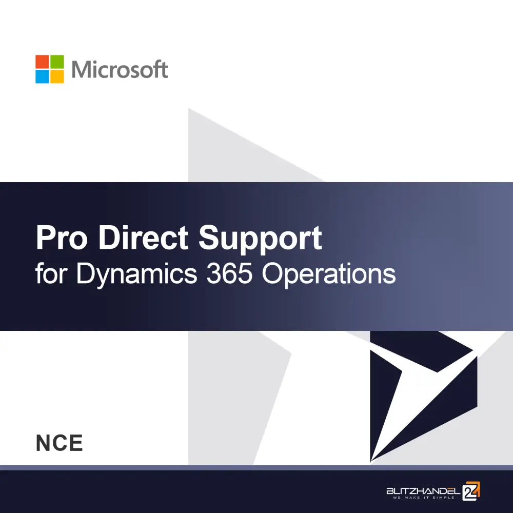 Suport Pro Direct pentru Dynamics 365 Operations (NCE)