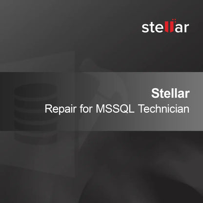Stellar Repair pentru MSSQL Technician