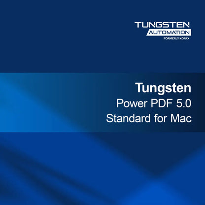 Tungsten Power PDF 5.0 Standard pentru Mac