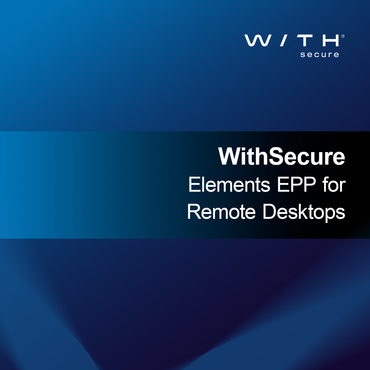 WithSecure Elements EPP pentru desktopuri la distanță