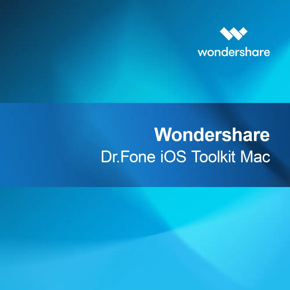 Wondershare Dr.Fone iOS Toolkit pentru Mac