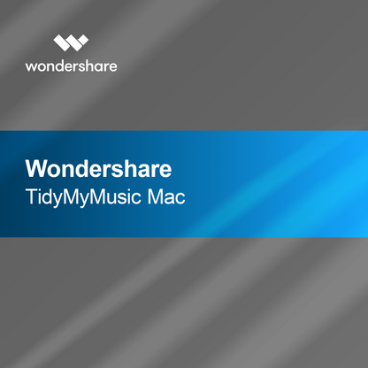 Wondershare TidyMyMusic pentru Mac